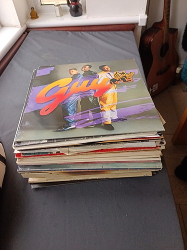 Job lot vinyl records - job, 42