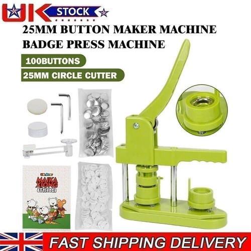 25mm button maker - maker, machine