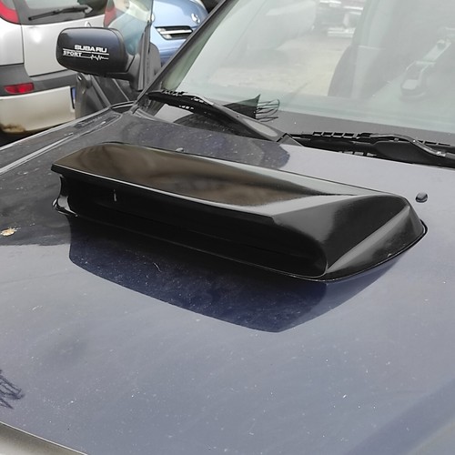 Front hood scoop - front, subaru