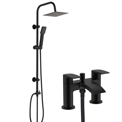 Matt black modern - matt,