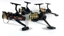 VINTAGE SPINNING REELS ~ Lot of 4 ~ Clean ~  All Need Slight Work ~ No Corrosion