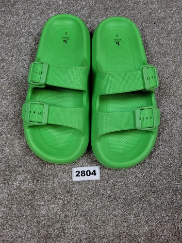 Women green double - women's, buckle