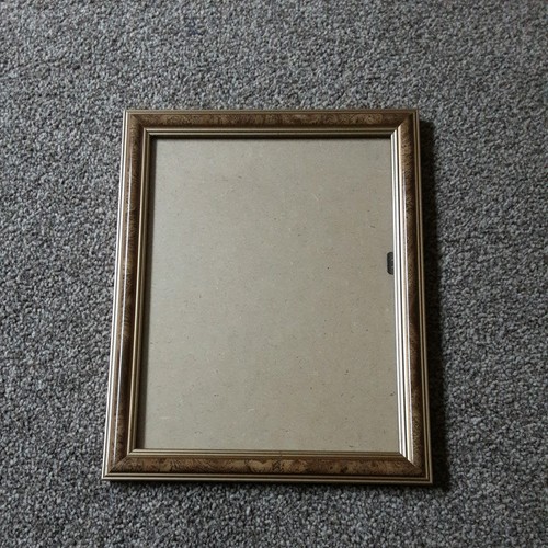 Brown photo frame wall mounted - photo,
