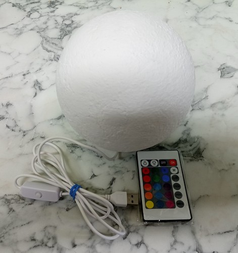 Accurate moon globe - globe, 3d