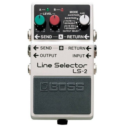 Boss line selector guitar - selector,