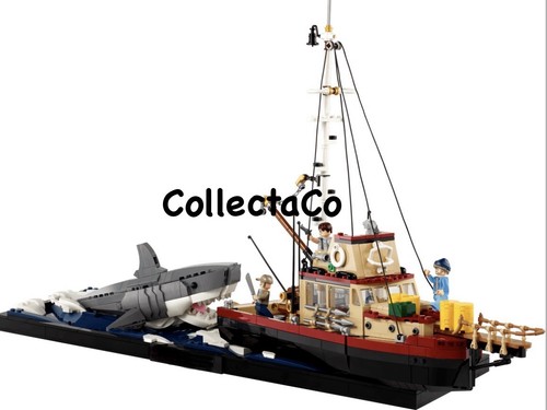 Jaws diorama boat shark - diorama,