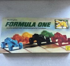 Waddingtons Formula 1 Racing Car Board Game 1978 Vintage F1 - Complete