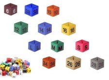 50 NEW SIZE CUBES FOR GARMENT