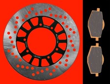 Yamaha DT125R DT125RE front brake disc & pads (1988-2007) from stock