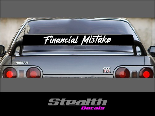 Financial mistake drift - financial,