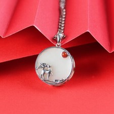 I05 Deer Deer Stag Pendant on