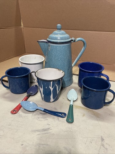 Vintage enamel granite wear - enamel,