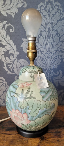 Ginger jar ceramic table lamp - table,
