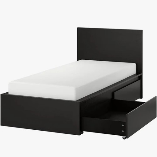 Ikea malm single bed frame - ikea,