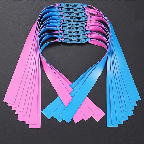 20xflat elastic rubber bands - rubber,