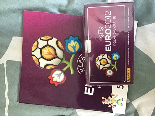 Panini euro 2012 - euro, box