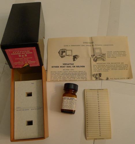 Minox film negative seal - film,