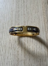 Frey Wille Lotus Collection Michaela Frey Wien Vintage Bracelet 24k Gold Plated