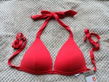 Primark Red Padded Halterneck