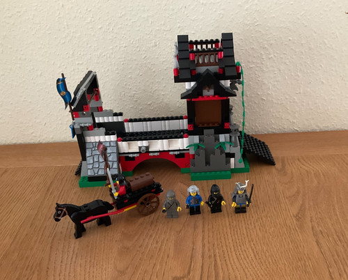 Lego ninja stone tower bridge - lego,