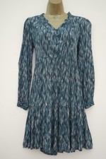FAT FACE TEAL PRINT TIERED SUN