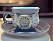 . Denby Arabesque Cup & Saucer