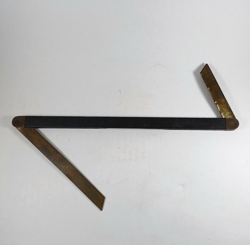Antique brass ebony - &, wood