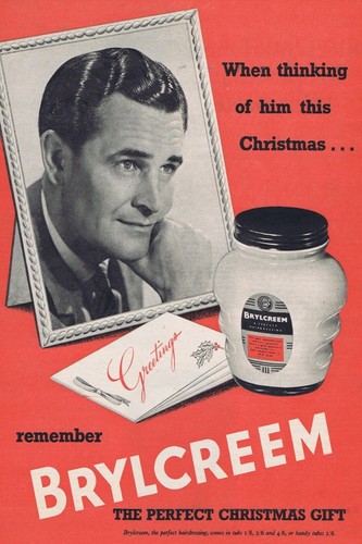 Brylcreem man christmas - brylcreem,