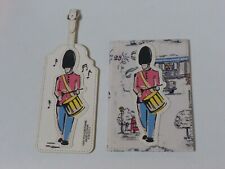 25 Years of Cath Kidston 'Guard' Passport Holder & Luggage Tag. Limited Edition.