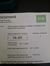 PRIVATE NUMBER PLATE  P8 JRY CHERISHED REGISTRATION 