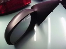 Daewoo Lanos Door Mirror (Black, Manual) Passenger left Side Near Side