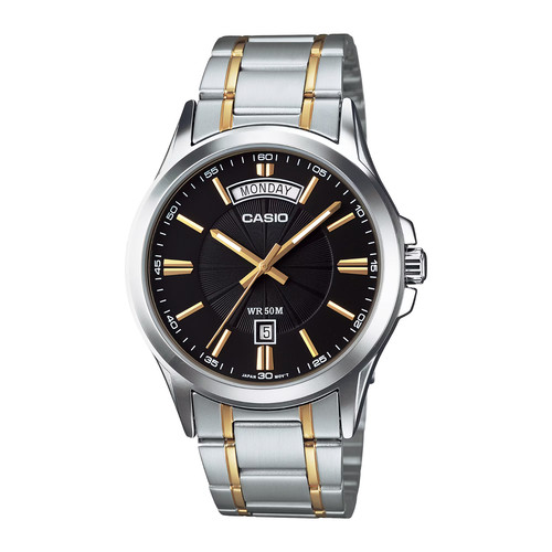 Casio men silver stainless - men's,