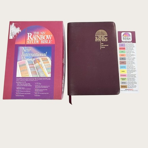 The niv rainbow study bible - niv,
