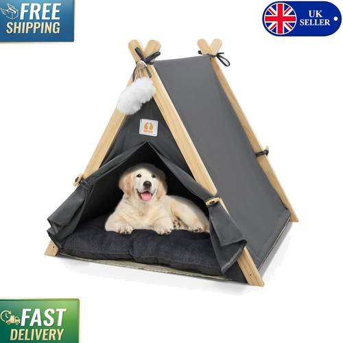 Luxury wooden triangular pet - wooden,