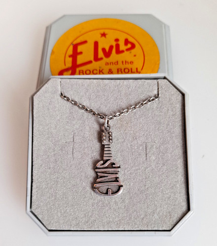 Sterling silver elvis guitar - sterling,