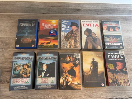 Job lot x10 classic - classic, vhs