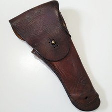 WW1 - "45th Division" - COLT 1911 HOLSTER M1916 UPDATED IN WW2 LEATHER, US ARMY 