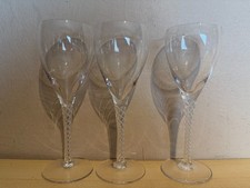 3 x Stuart Crystal Air twist