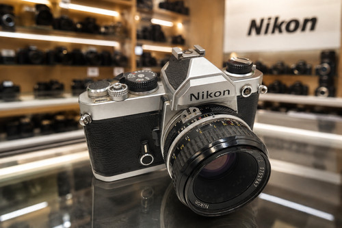 Nikon film 35mm slr camera - fm,