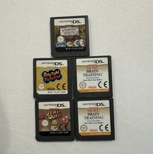 Nintendo DS Game Bundle – 5x Genuine Cartridges – Tested & Working