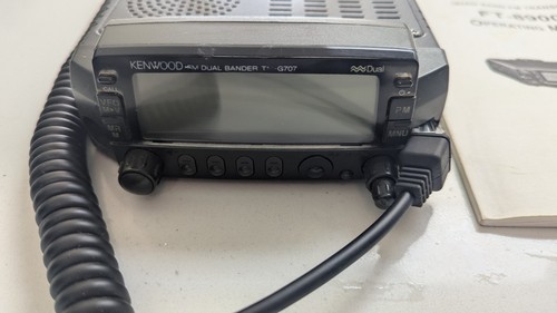 Kenwood g707 vhf uhf mobile - kenwood,