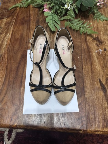 Justfab tan nude - nude, faux