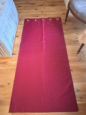 Blackout Curtains Eyelet Ring Burgundy Curtains  H 183cm W168cm.