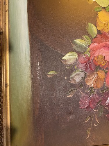 Original oil painting - painting, still