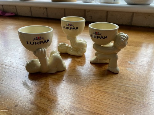 Set lurpak vintage eggcups - of,
