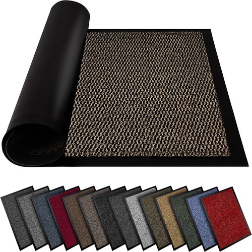 Rubber back door - back, mat