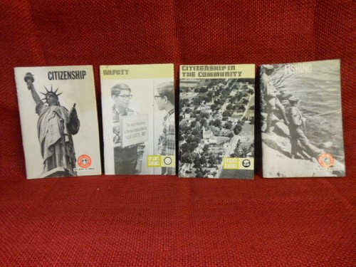 Vintage boy scout manuals - 4,