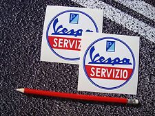 VESPA SERVIZIO Scooter Stickers PIAGGIO Vespa Logo ITALY Mods world days 