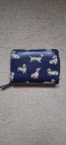 Cath kidston blue - dog, purse