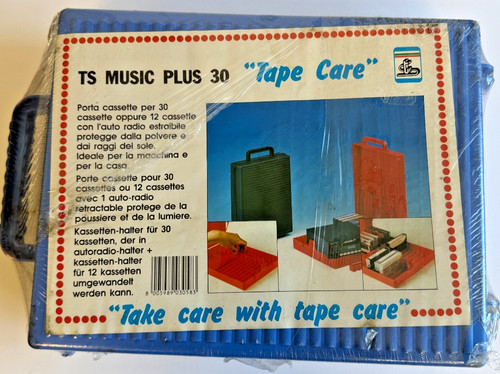 Portable tape cassette holder - portable,